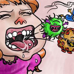 illustration numérique. Projet de bouquin pour enfant