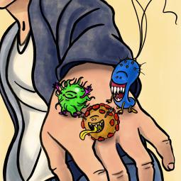 illustration numérique. Projet de bouquin pour enfant