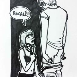 illustration encre de chine