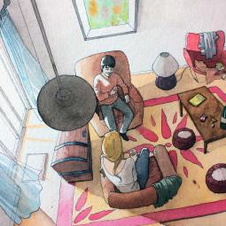 illustration aquarelle